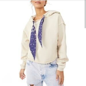 Free people, backyard hoodie sizeXS